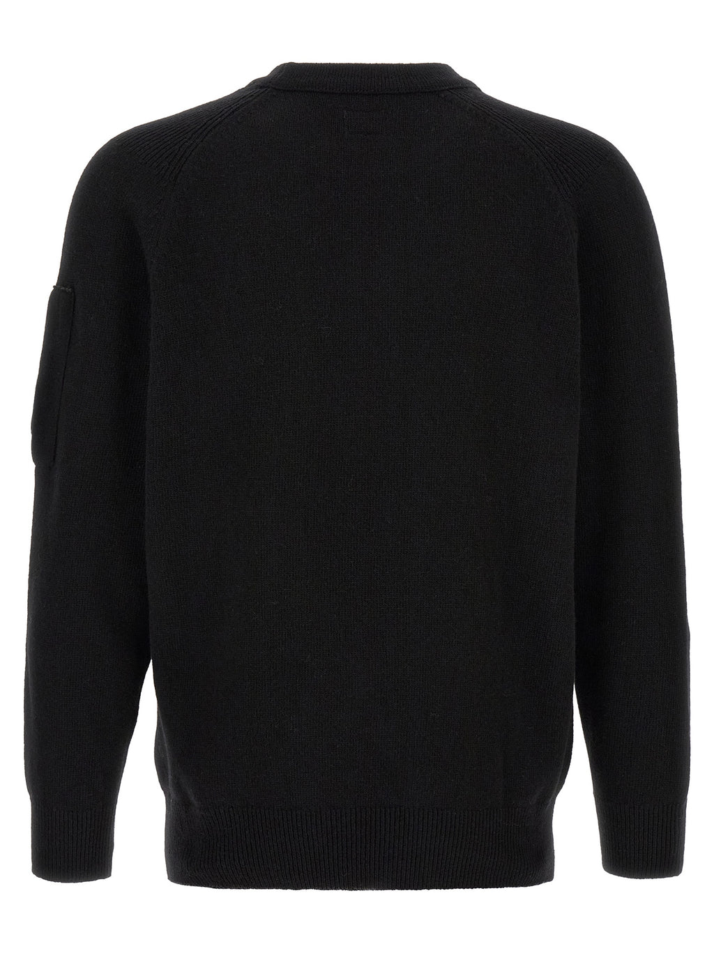 C.P. Company Black Wool Cardigan