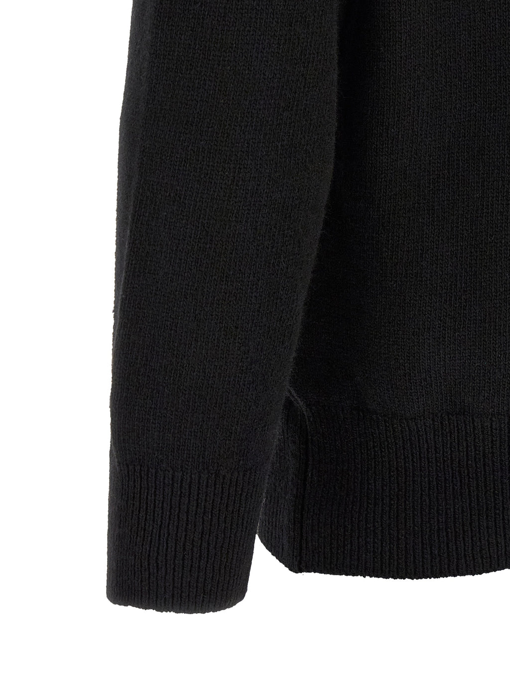C.P. Company Black Wool Cardigan