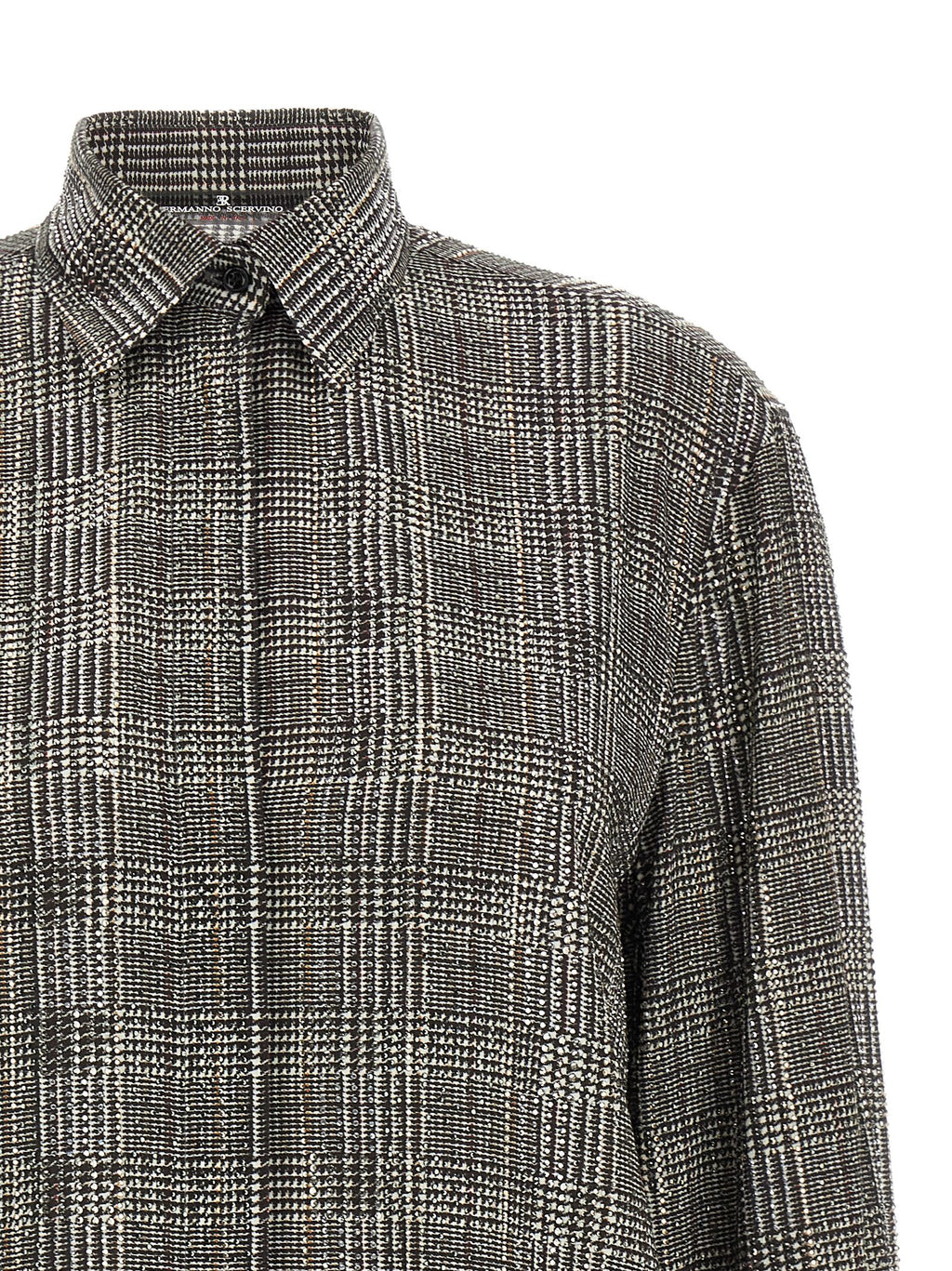 Ermanno Scervino Gray Viscose Blouse
