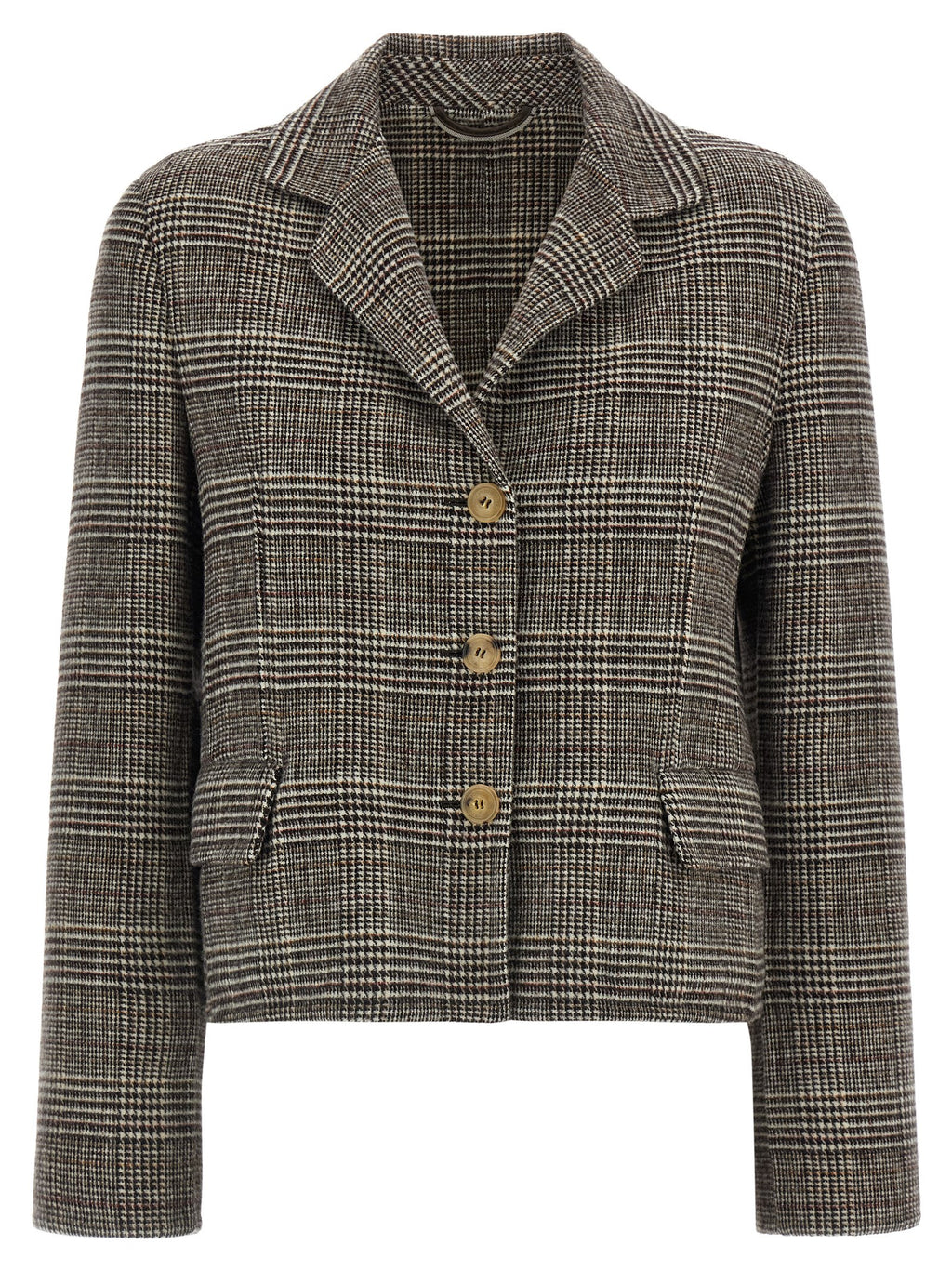 Ermanno Scervino Multicolor Virgin Wool Blazer