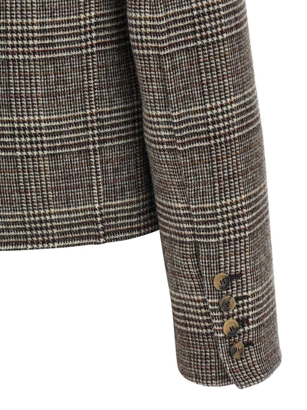 Ermanno Scervino Multicolor Virgin Wool Blazer