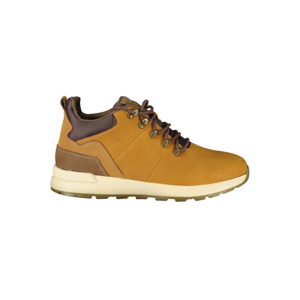 Lumberjack Yellow Polyester Ankle Boots