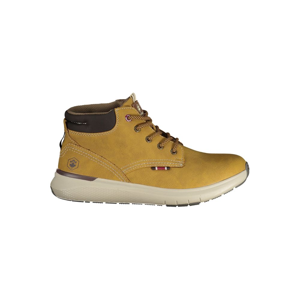 Lumberjack Yellow Polyester Ankle Boots