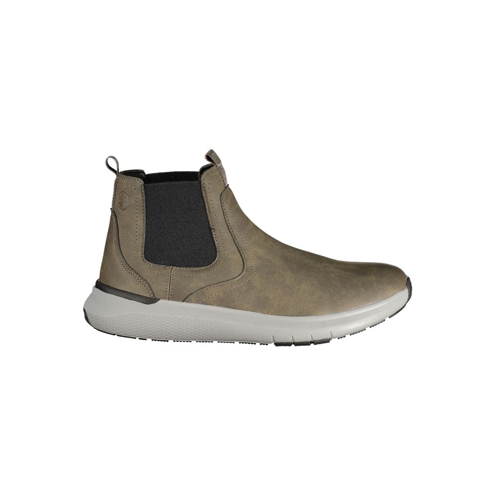 Lumberjack Green Polyester Ankle Boots
