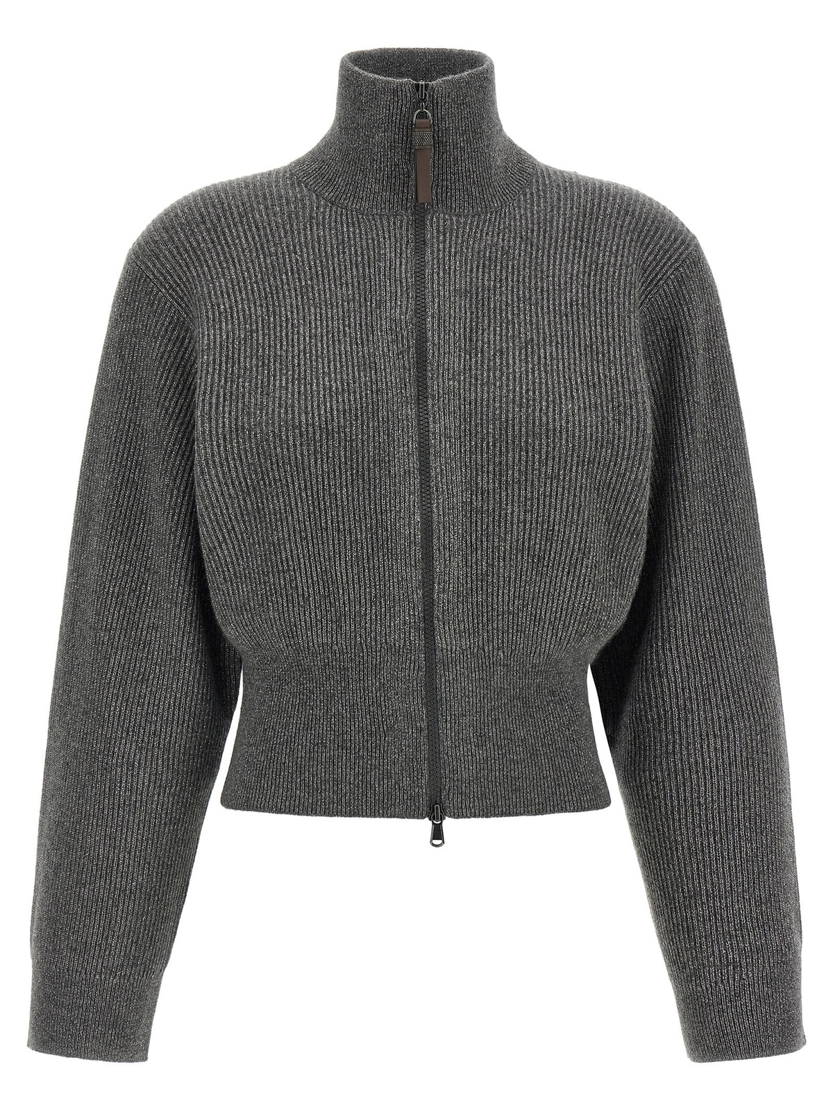Brunello Cucinelli Grau Kaschmircardigan