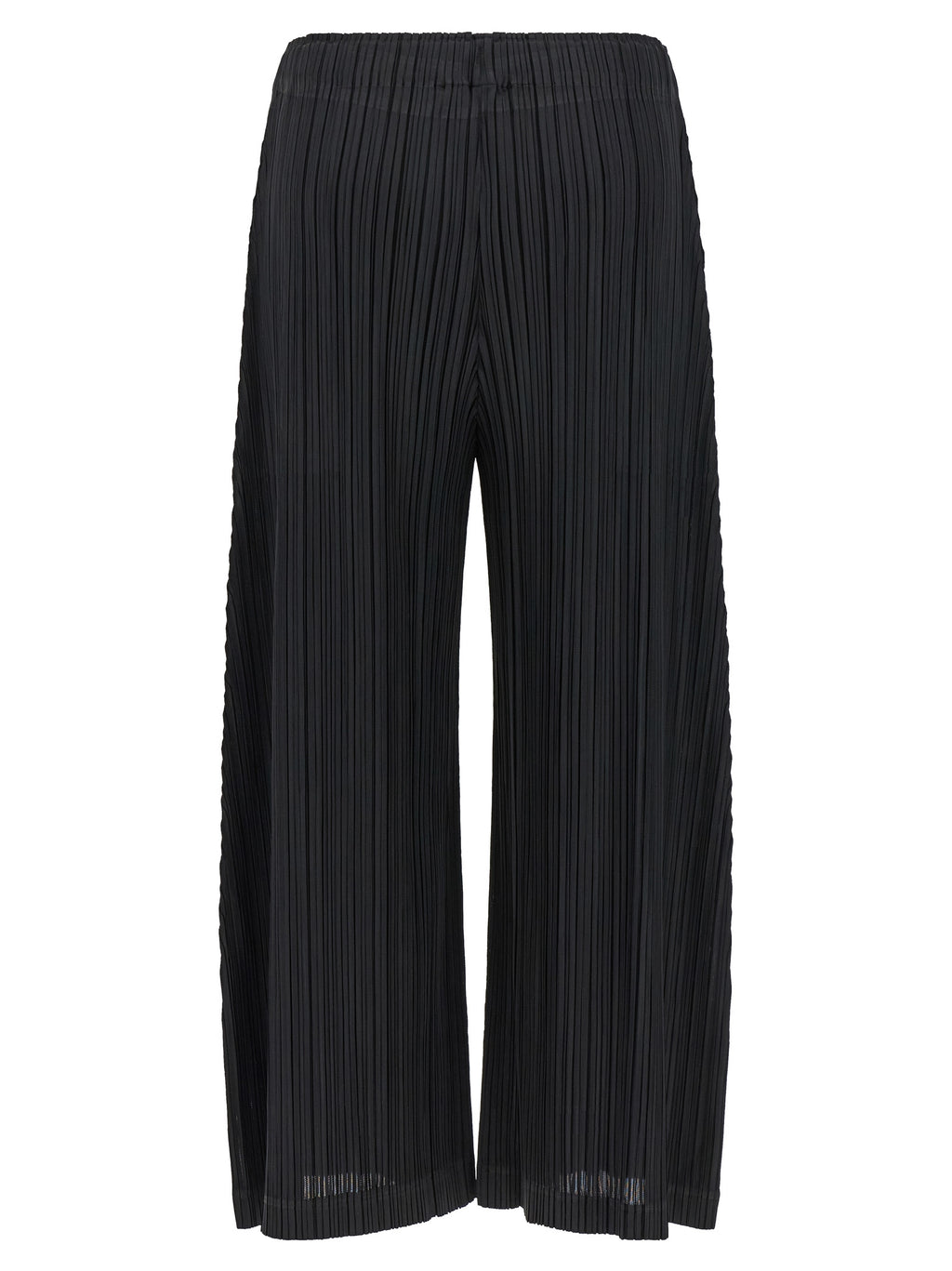 PLEATS PLEASE ISSEY MIYAKE Black Polyester Pants