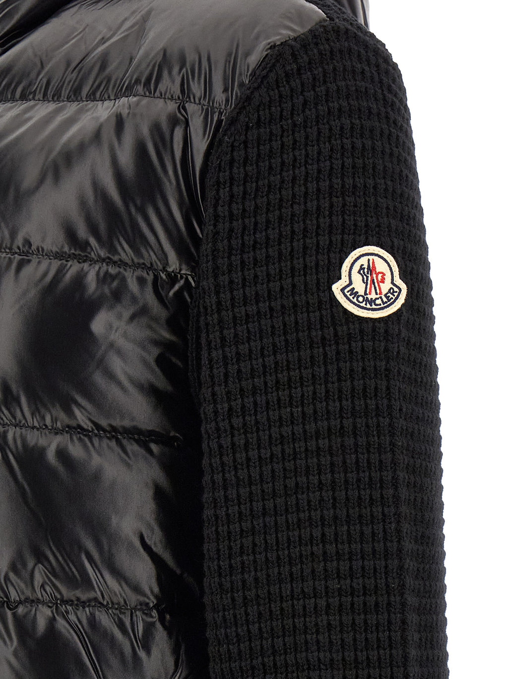 Moncler Black Polyamide Cardigan