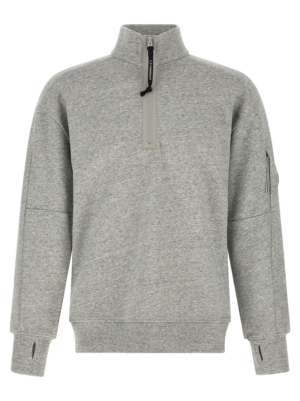 C.P. Company Gray Cotton Sweatshirt