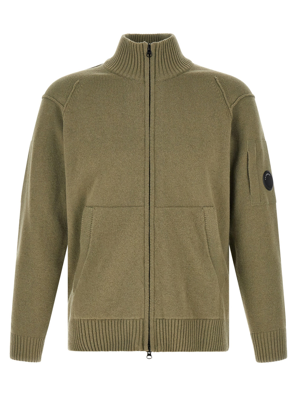 C.P. Company Bicolor Wool Cardigan