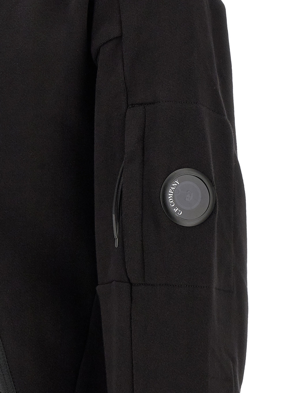 C.P. Company Black Cotton Sweatshirt