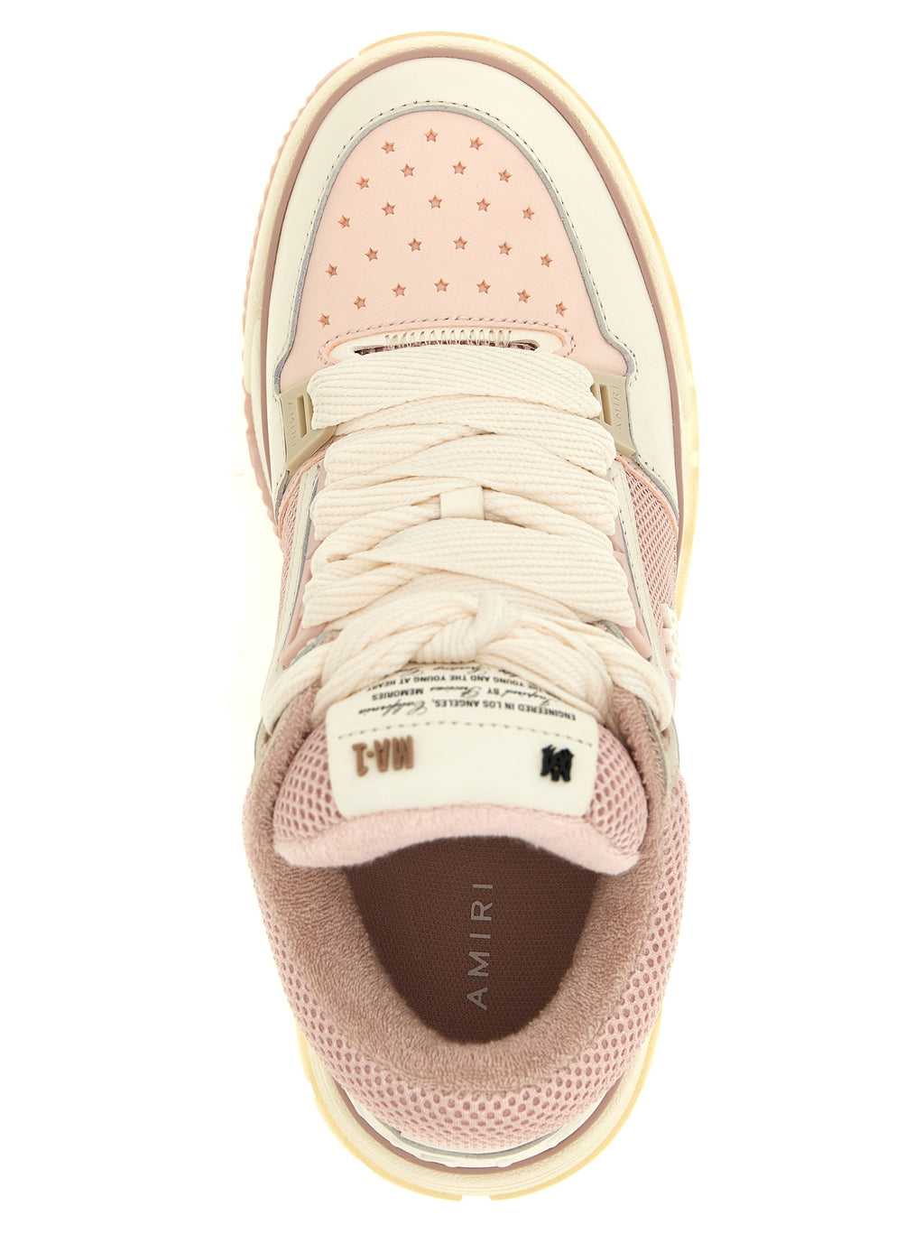 Amiri Multicolor Calfskin Chunky Sneakers