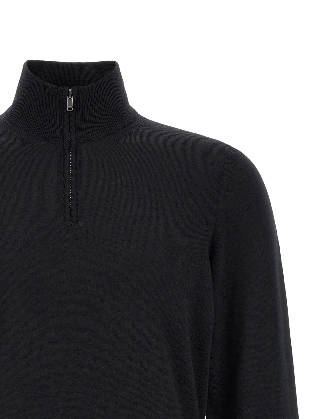 Hugo Boss Black Virgin Wool Cardigan