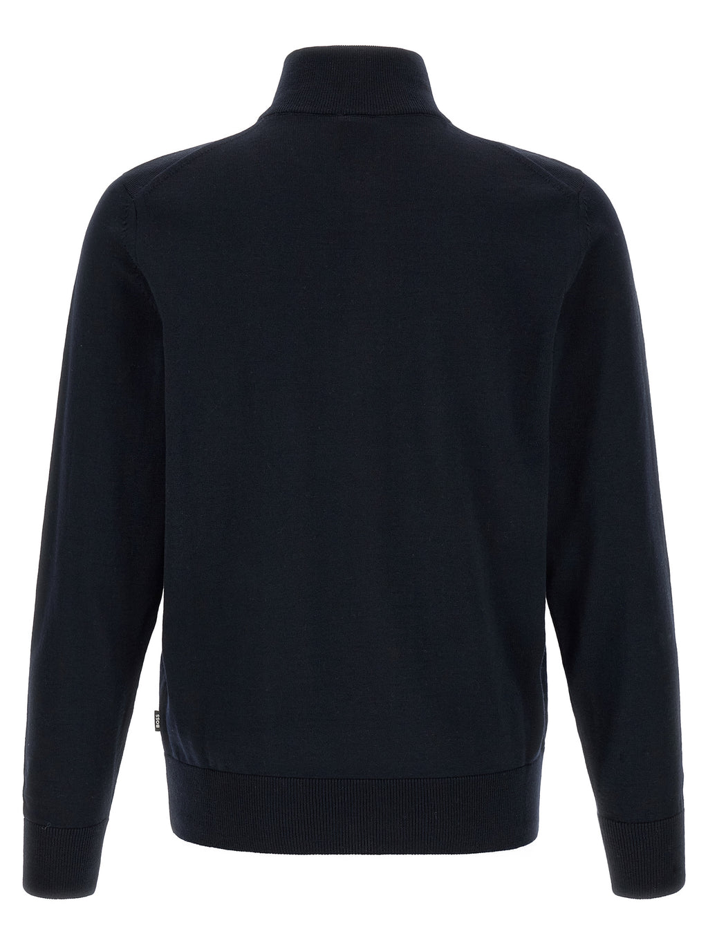 Hugo Boss Blue Virgin Wool Cardigan