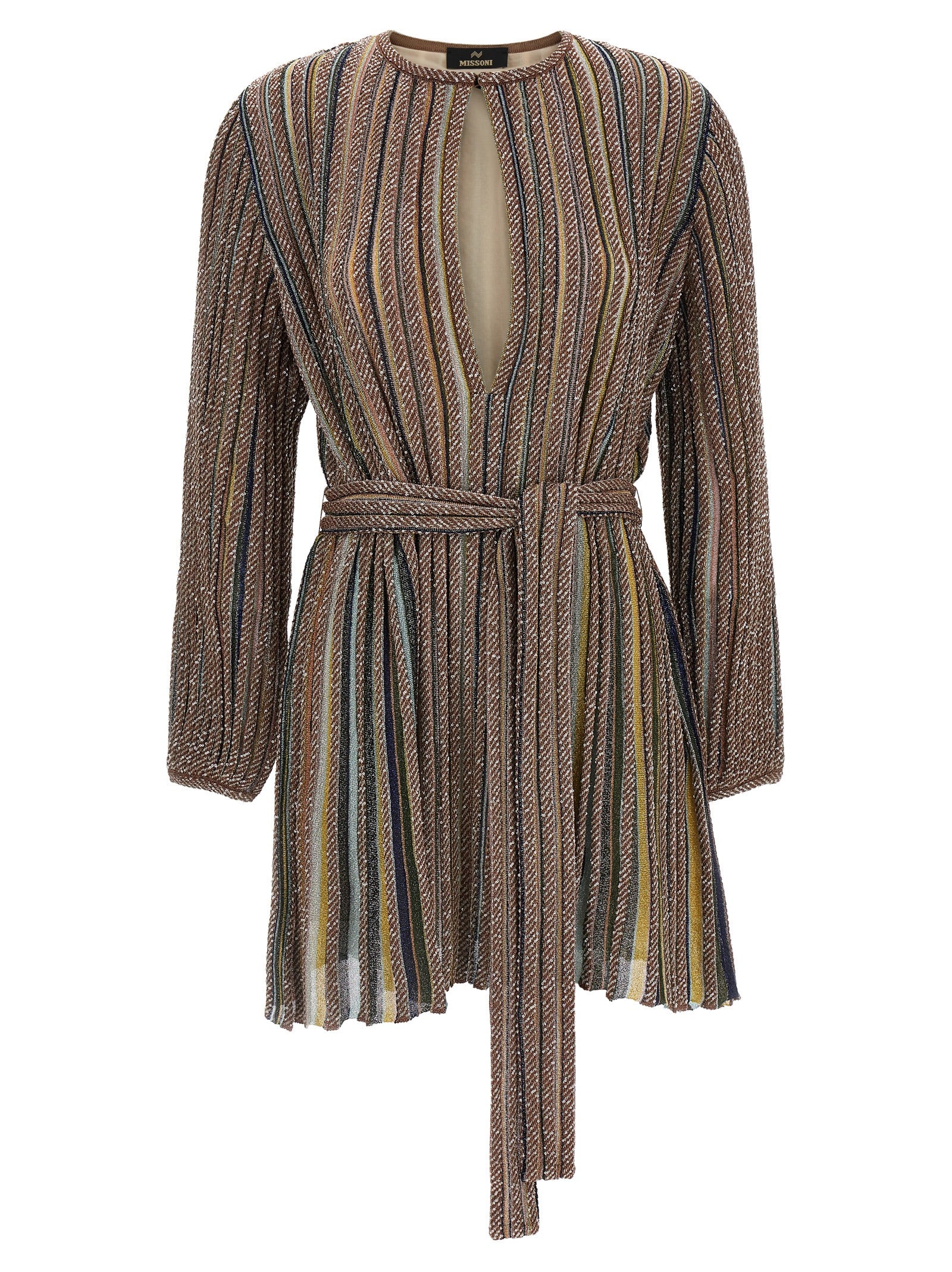 Missoni Multicolor Viscose Short Dress