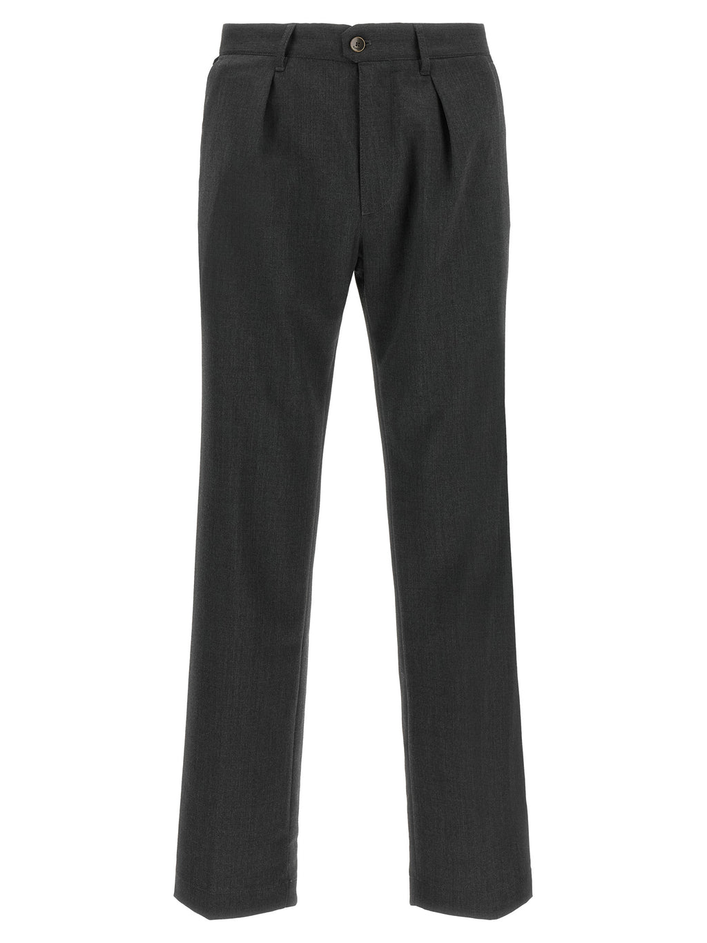 Incotex Gray Polyester Dress Pants