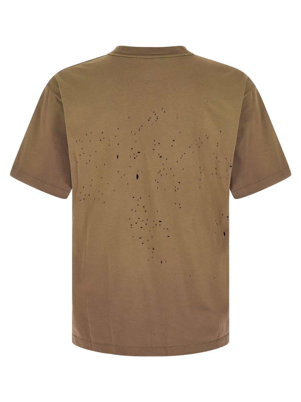 SATISFY Brown Cotton T-Shirt