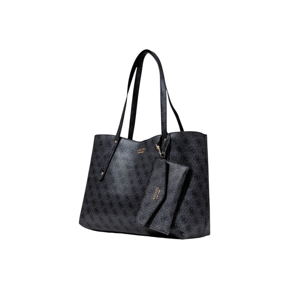 Guess Gray Polyethylene Handbag