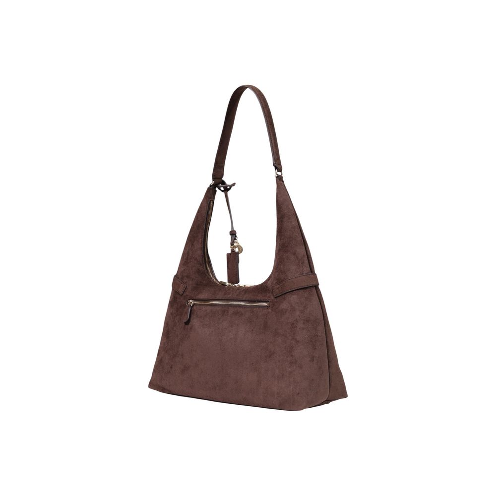 Guess Brown Polyester Handbag