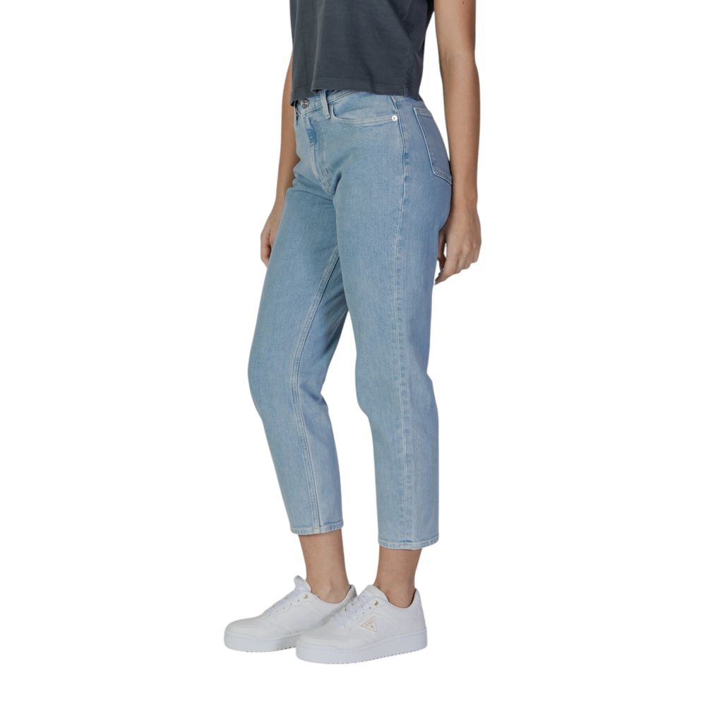 Calvin Klein Jeans Light Blue Cotton Mom Jeans