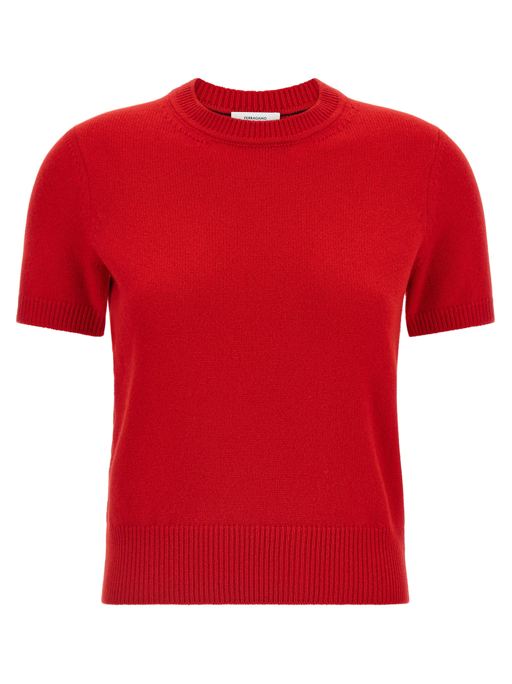 Ferragamo Red Cashmere Sweater