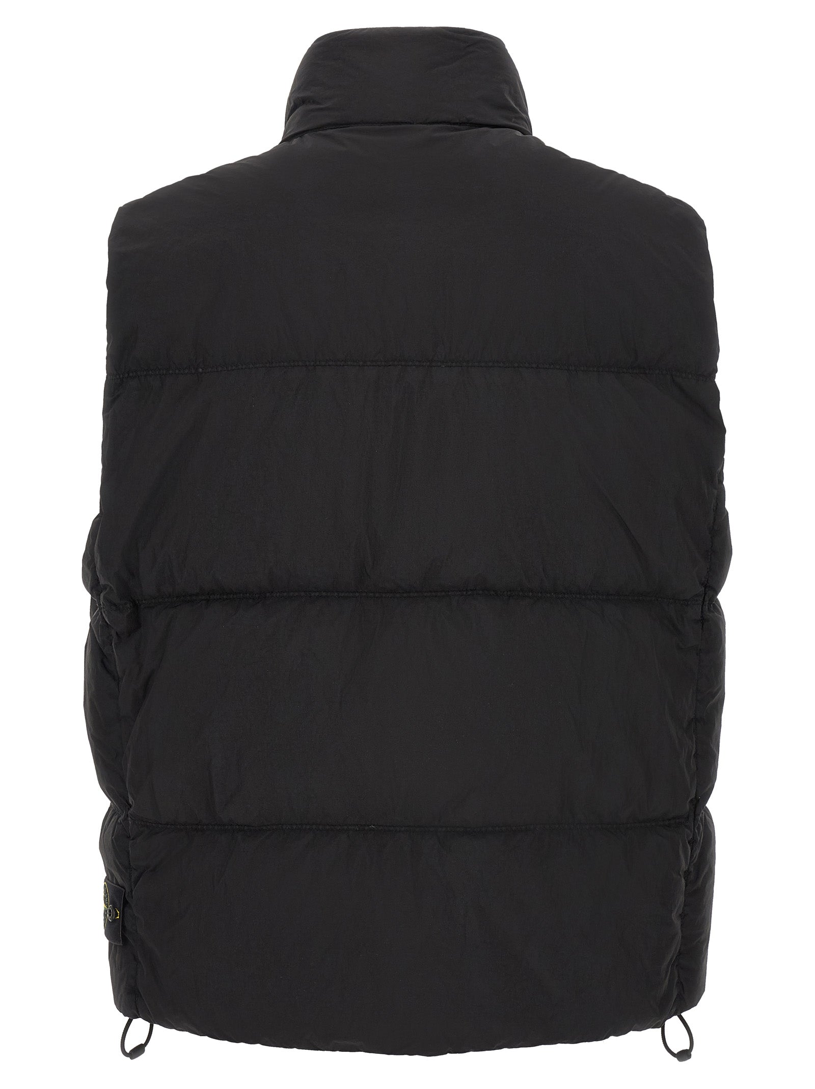 Stone Island Black Polyamide Sleeveless Jacket