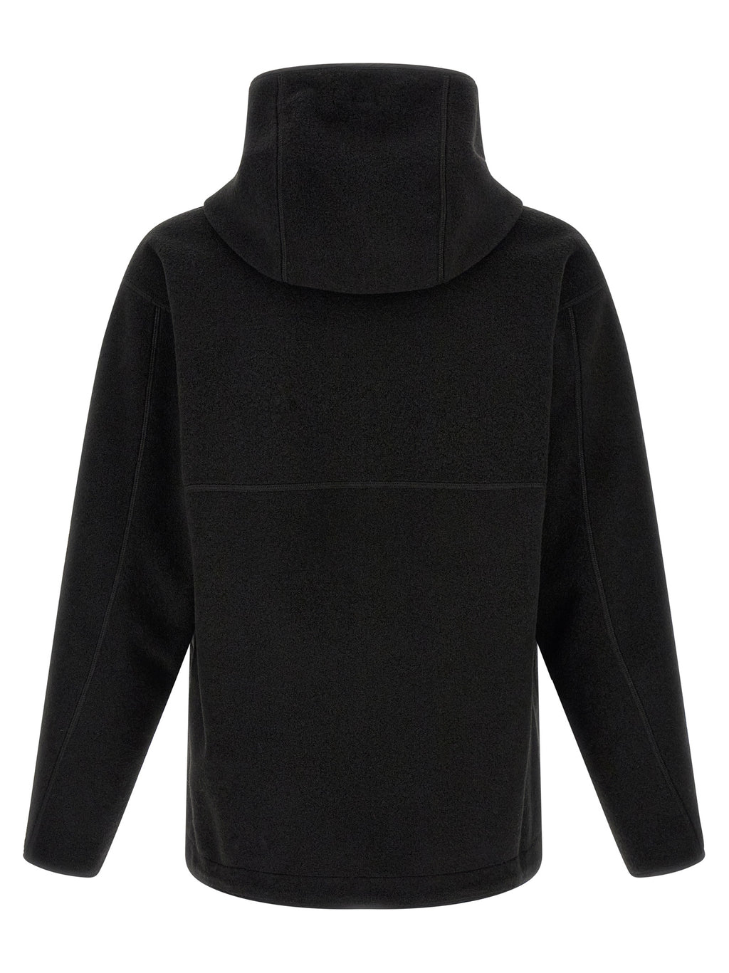 LAMINAR Black Polyester Shell Jacket