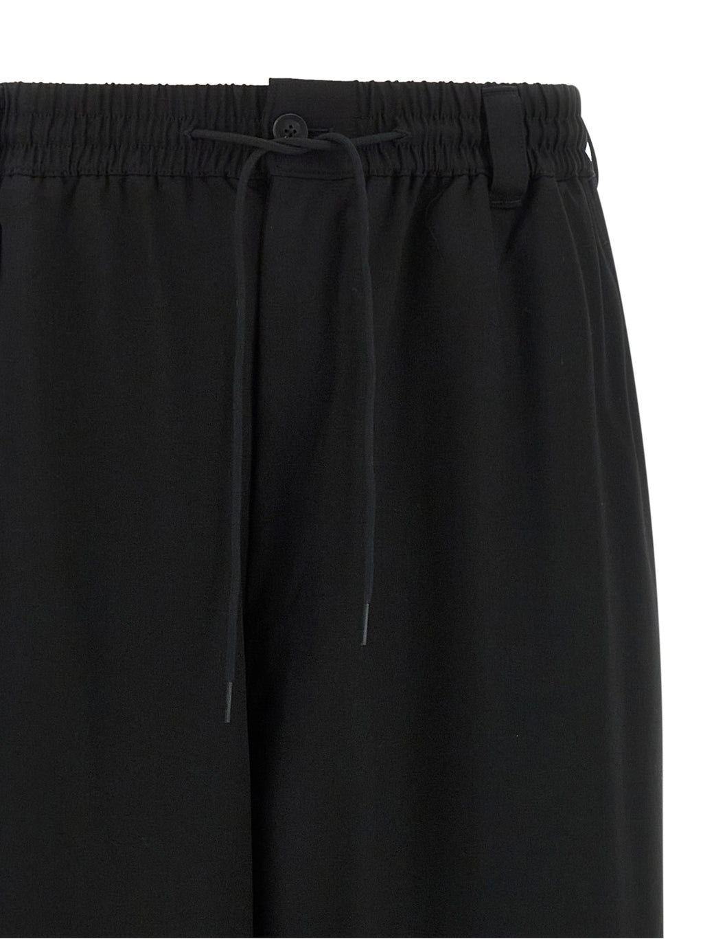 Y-3 Black Wool Casual Pants
