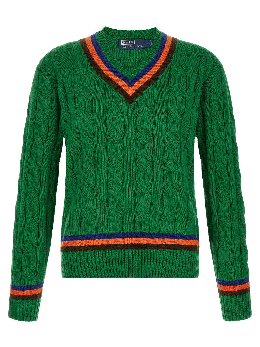 Polo Ralph Lauren Bicolor Wool Cardigan