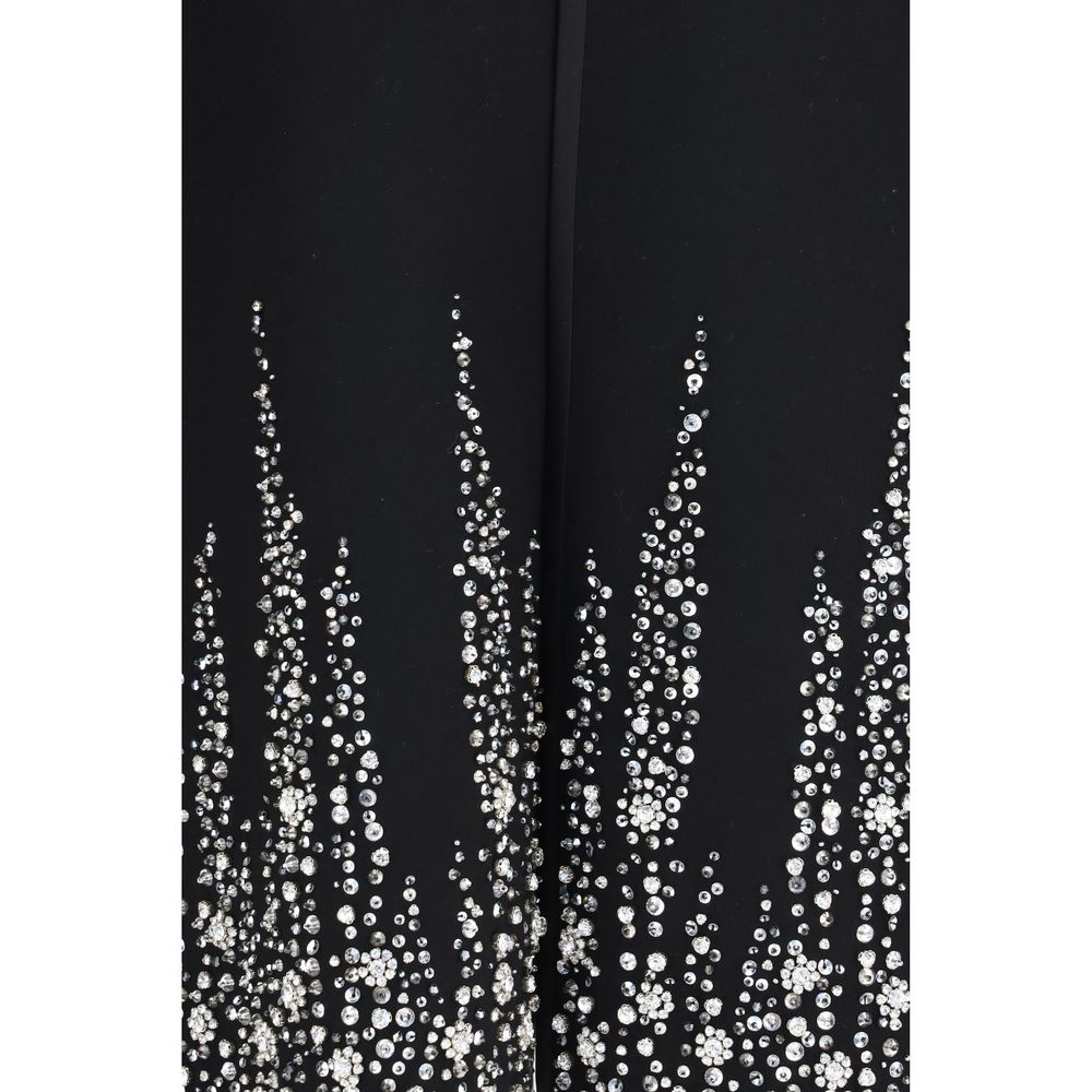 Valentino Garavani Black Wool Oves Aries Coat