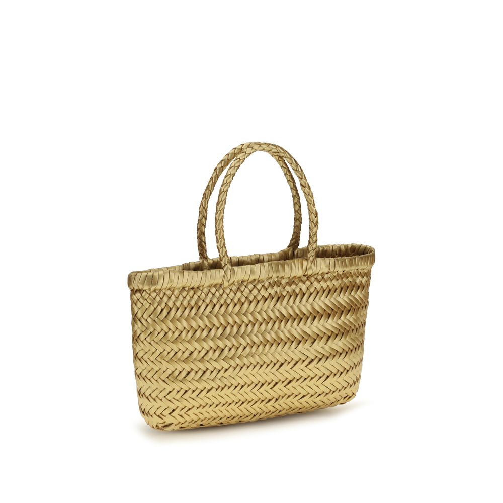 Dragon Diffusion Gold Calf Leather Bos Taurus Handbag