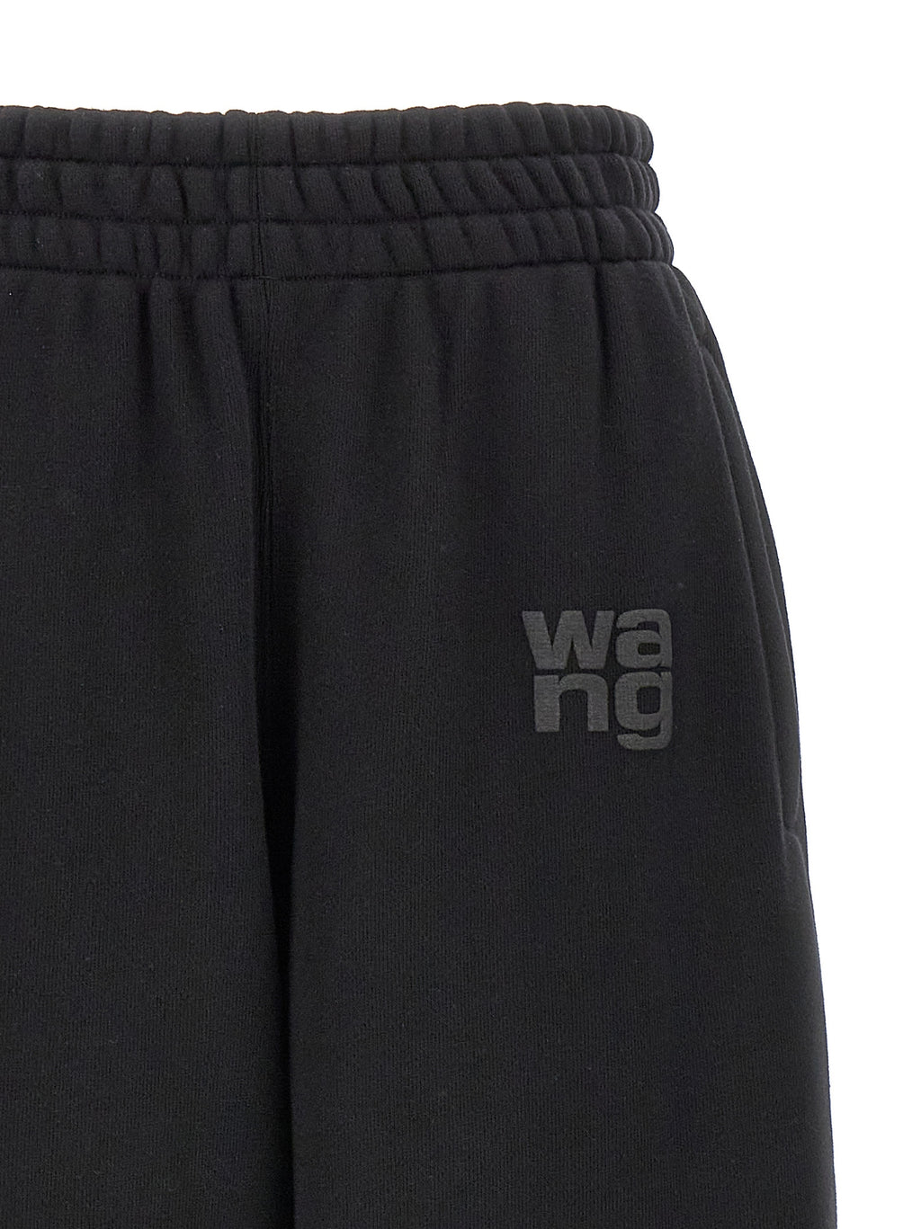 T BY ALEXANDER WANG Black Cotton Joggers (Workout Pants)
