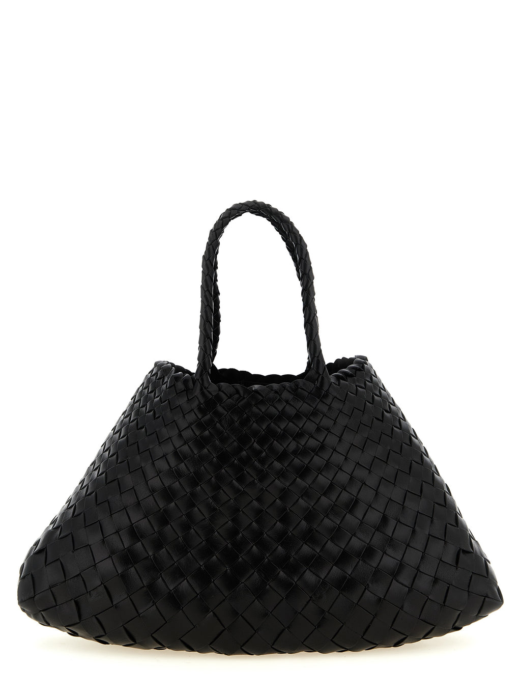 Dragon Diffusion Schwarze Kalbsleder-Handtasche