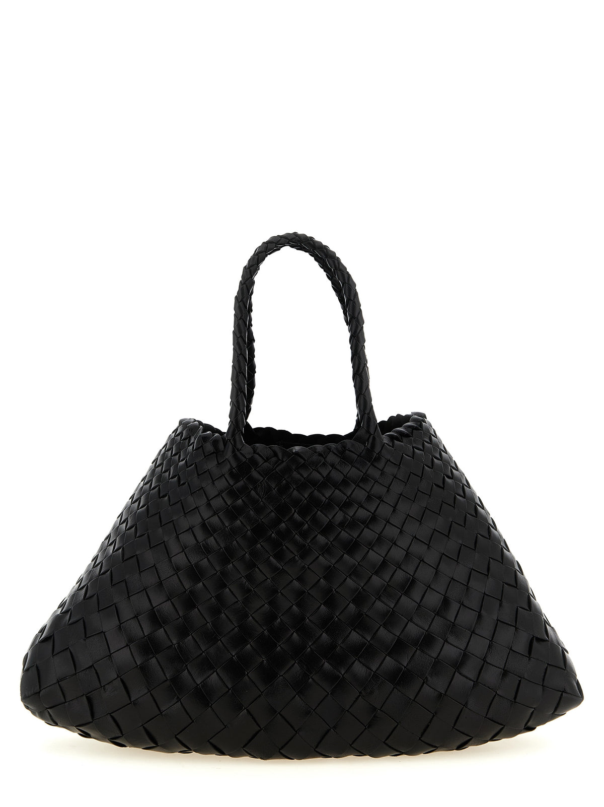 Dragon Diffusion Schwarze Kalbsleder-Handtasche
