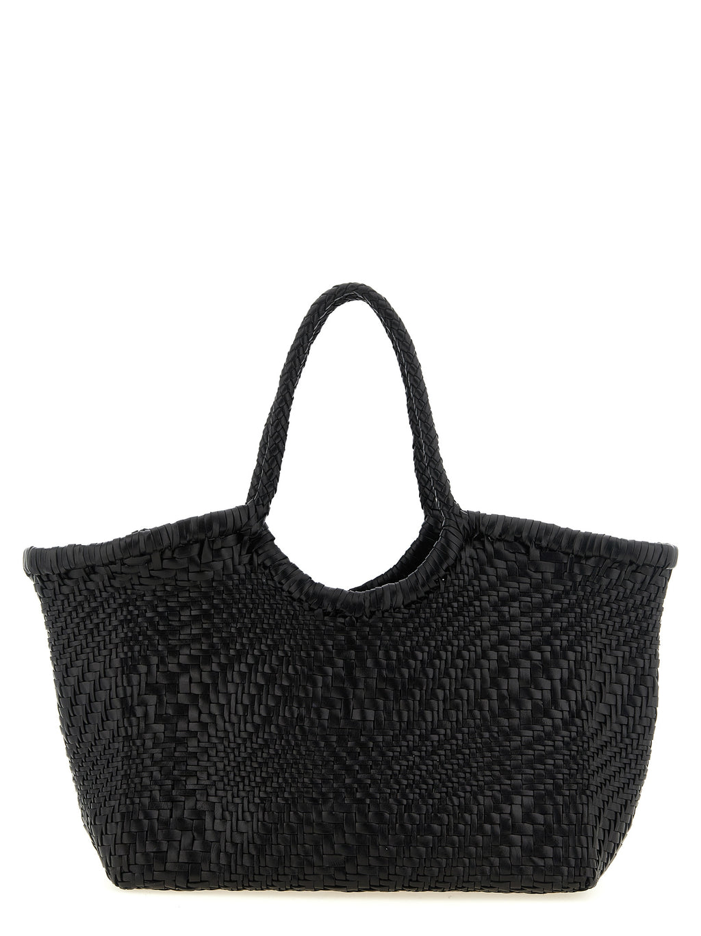 Dragon Diffusion Black Calfskin Shoulder Bag
