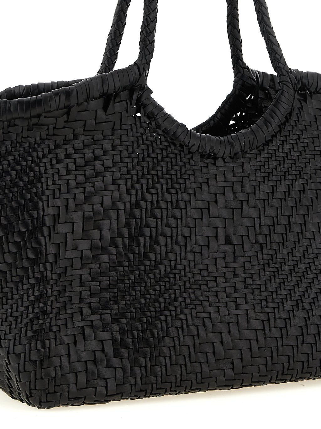 Dragon Diffusion Black Calfskin Shoulder Bag