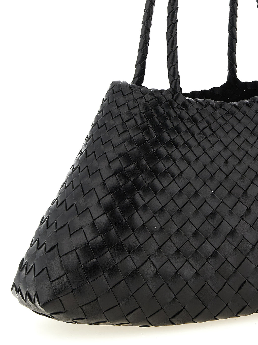 Dragon Diffusion Black Calfskin Shoulder Bag