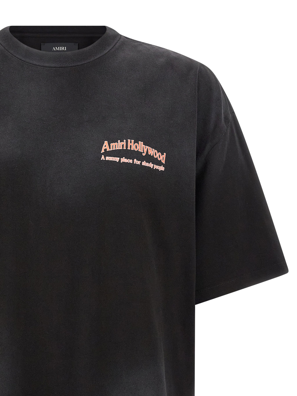 Amiri Black Cotton T-Shirt