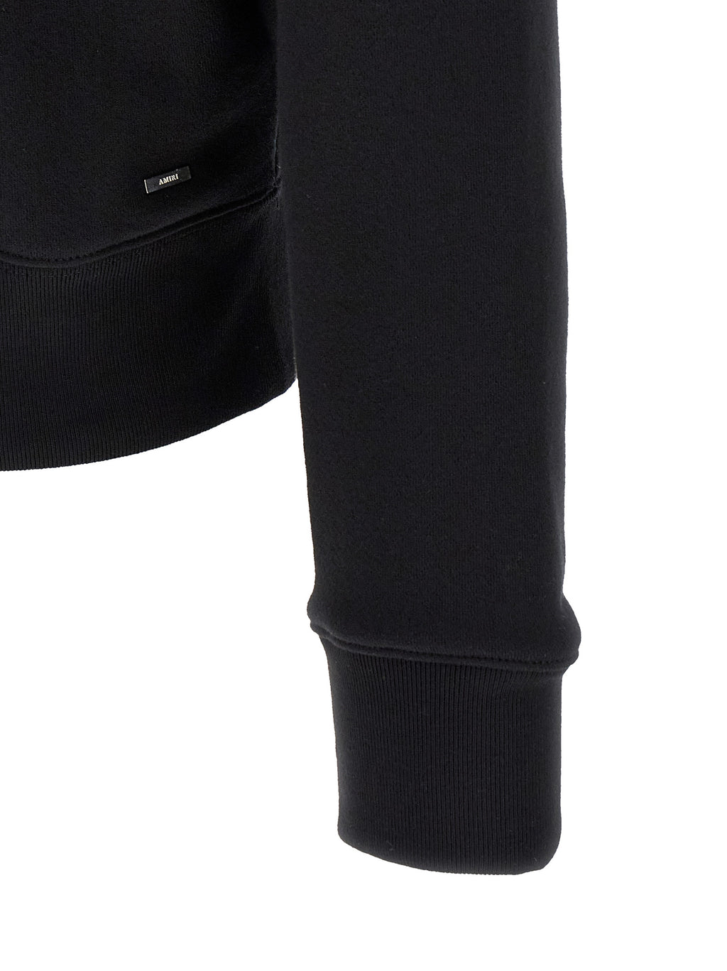Amiri Black Cotton Sweatshirt