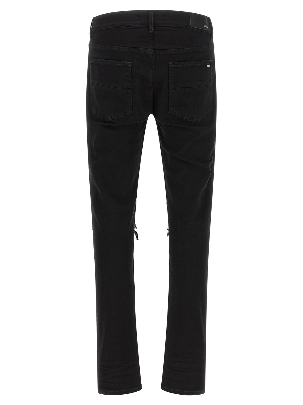 Amiri Black Cotton Slim Fit Jeans