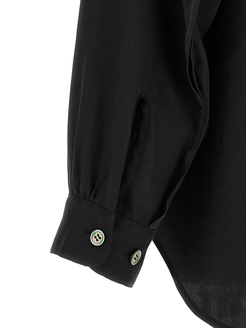 Undercover Black Rayon Blouse