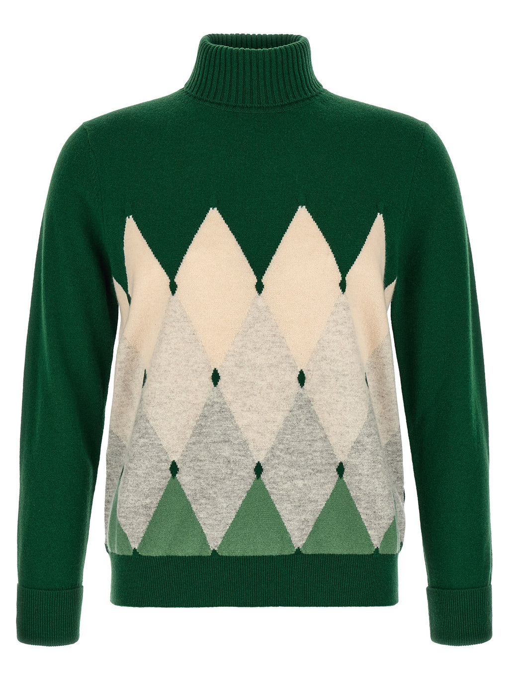 Ballantyne Bicolor Cashmere Cardigan