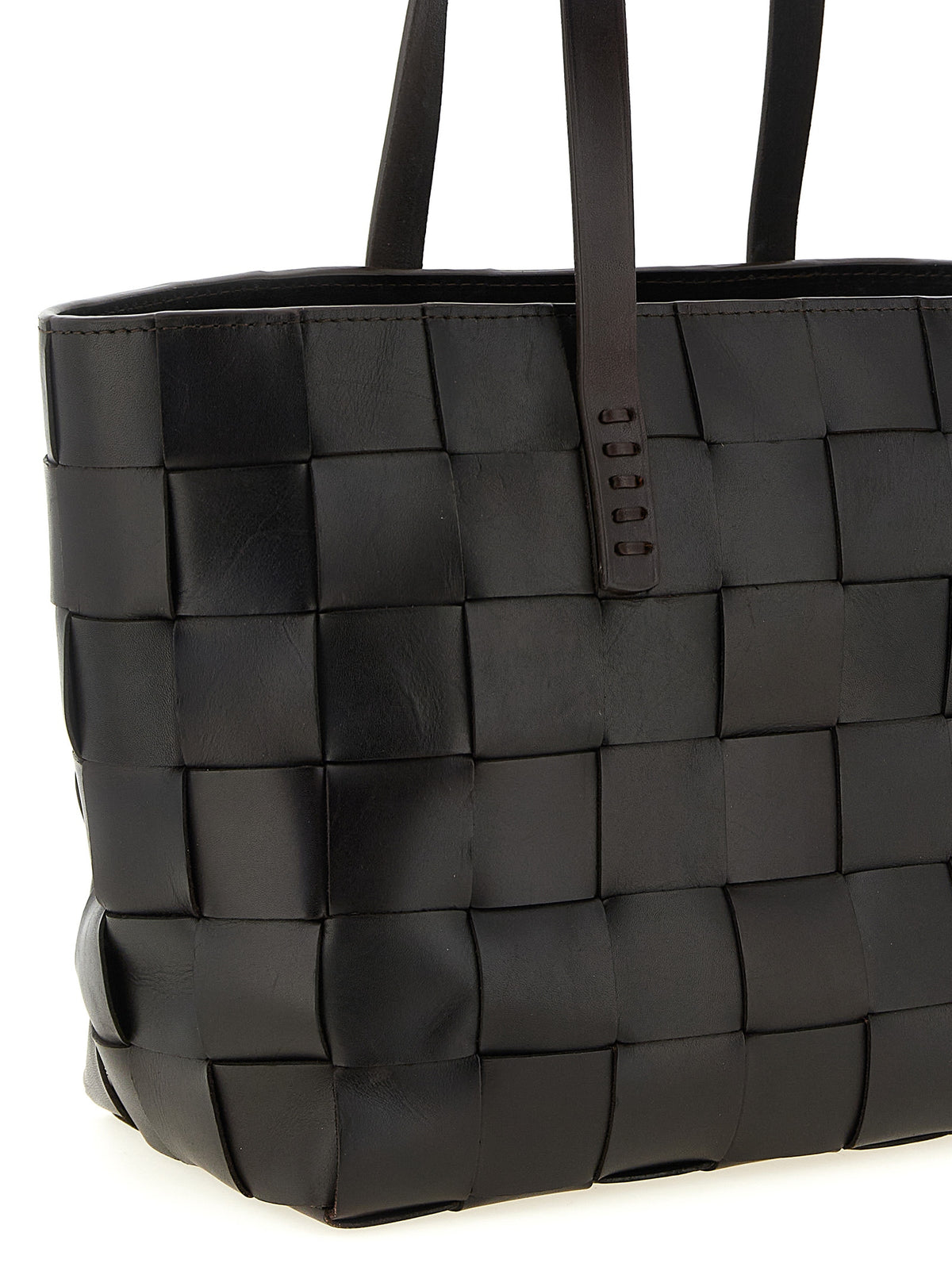 Dragon Diffusion Handtasche aus braunem Kalbsleder