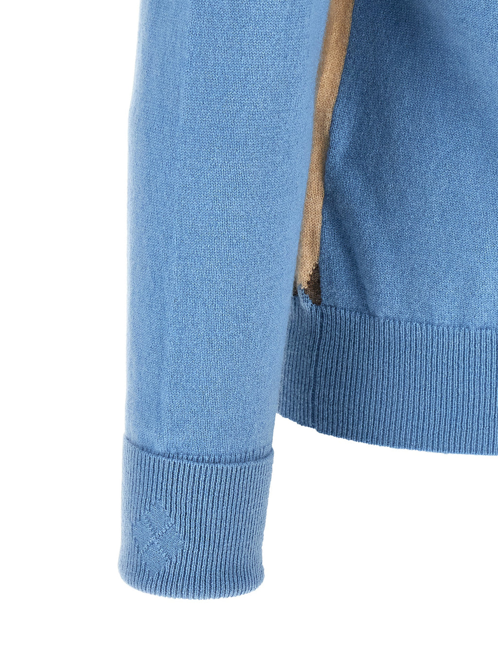 Ballantyne Blue Cashmere Cardigan