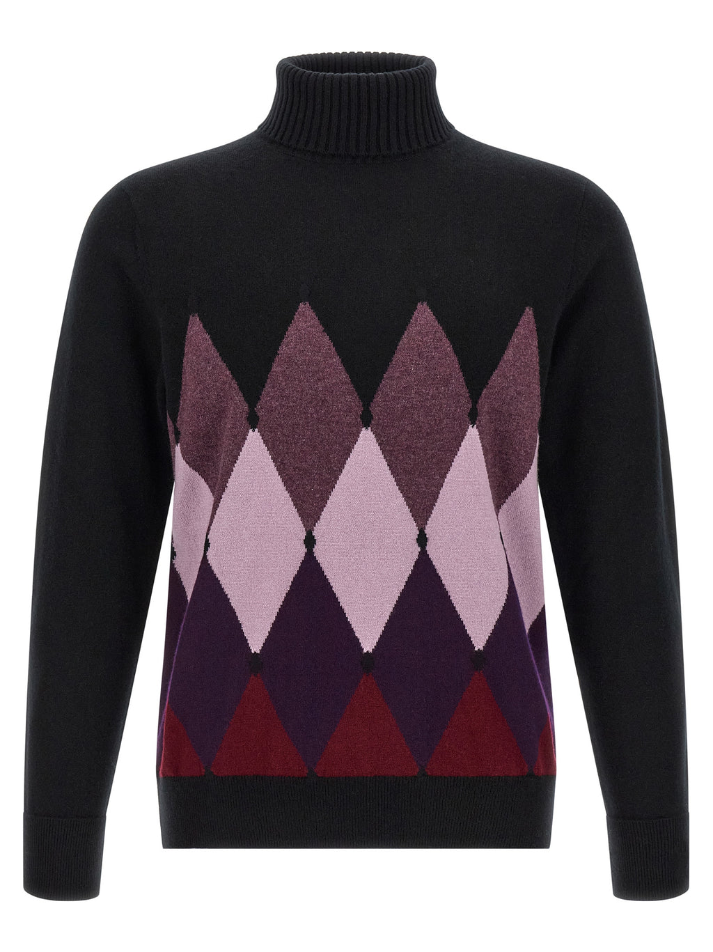 Ballantyne Black Cashmere Cardigan