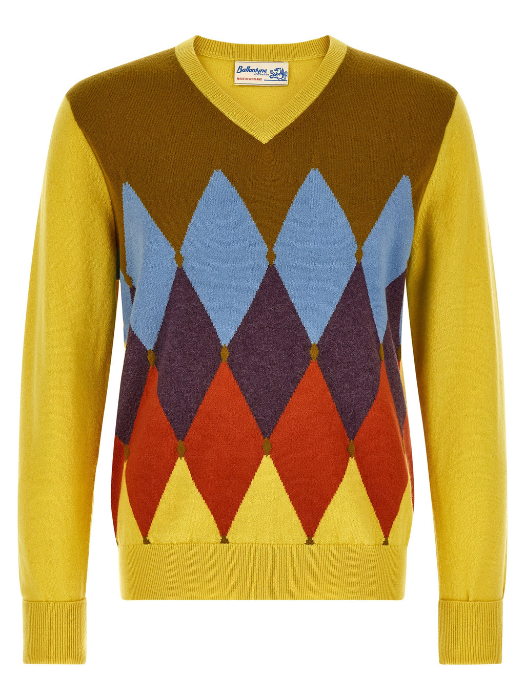 Ballantyne Multicolor Cashmere Cardigan