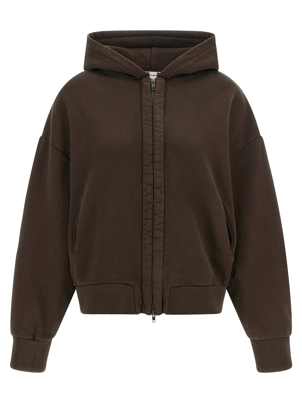 Entire Studios Brown Cotton Sweatshirt