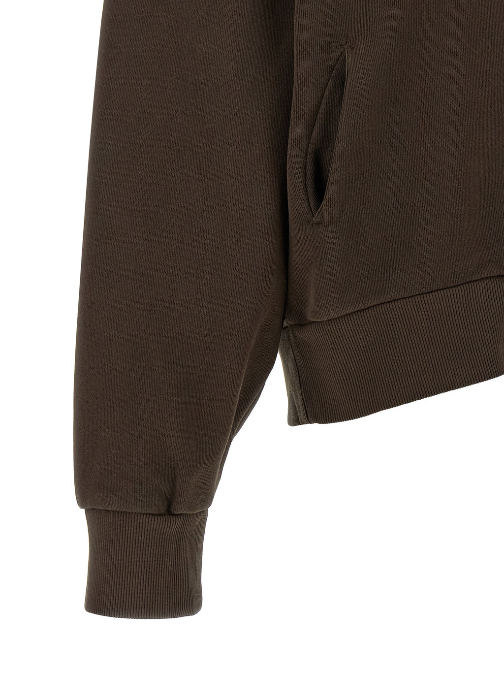 Entire Studios Brown Cotton Sweatshirt