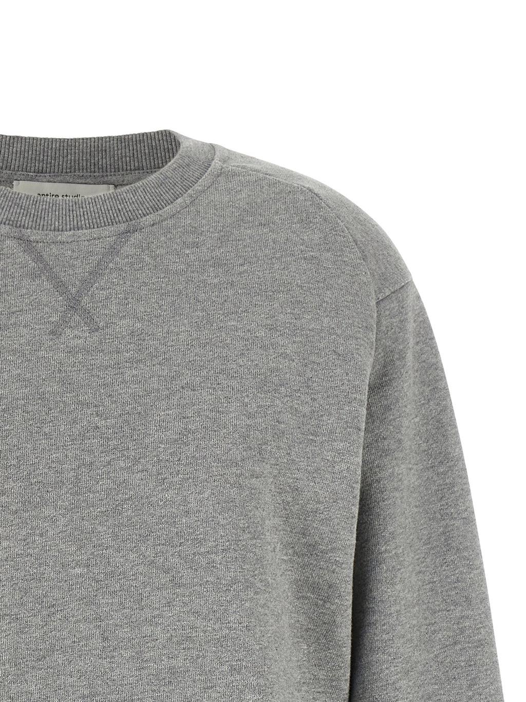 Entire Studios Gray Cotton Sweatshirt