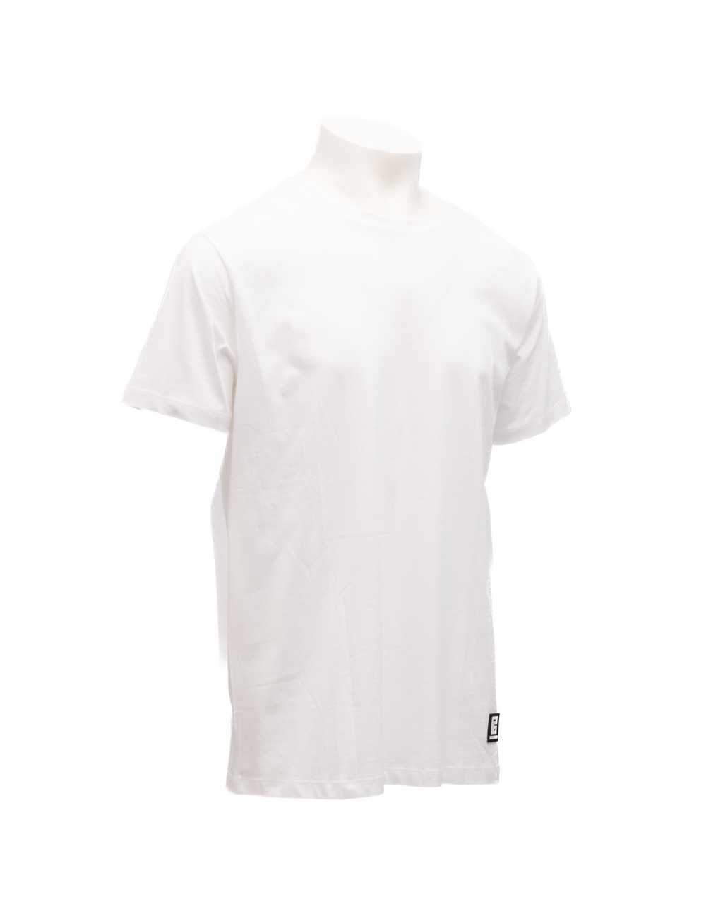 Balmain T-Shirt aus weißer Baumwolle