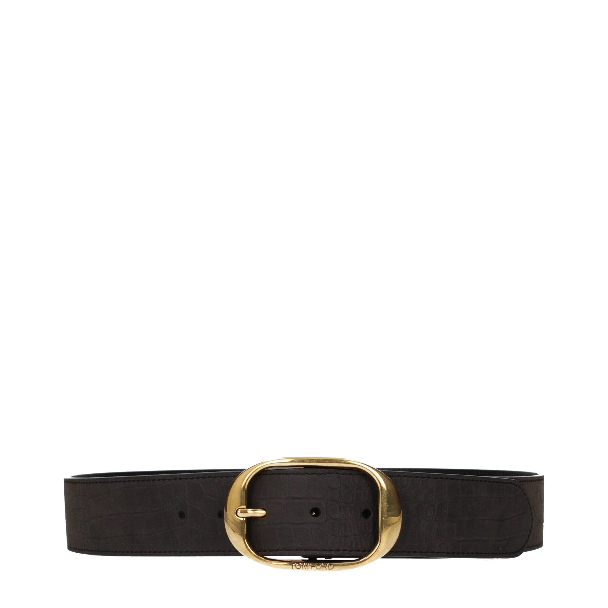 Tom Ford Brown Leather Regular Belt